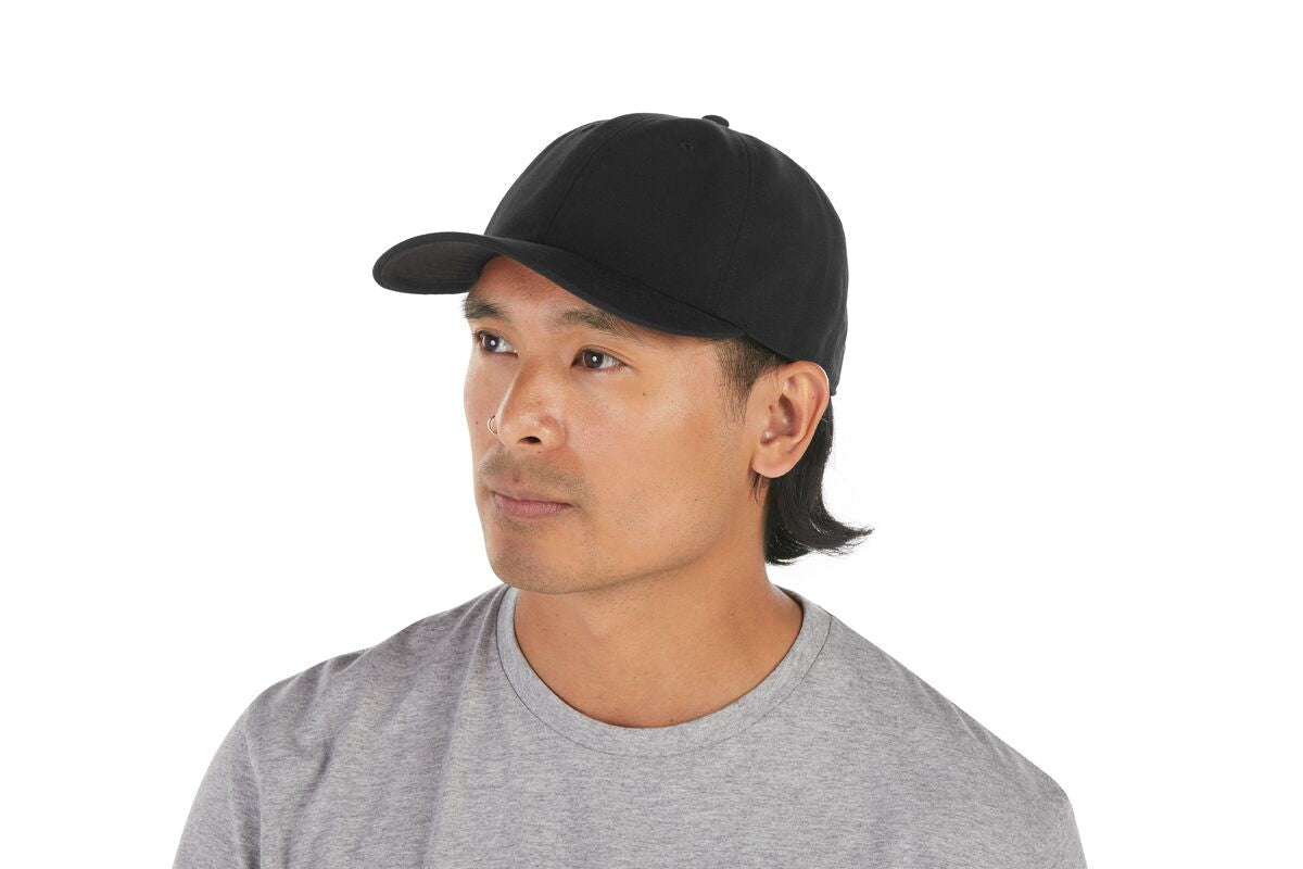 father-s-day-2026-dad-hat-k4 WebPDP-HAT004002_Recycled_Poly_Dad_Hat_Black_Studio_Harper_Studios_0723_Side__HAT004002OS.jpg